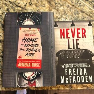 Bundle 2 Thriller books. Freida McFadden and Jeneva Rose